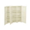 ARMADIO 3 ANTE ANGORA 118X43X125 CM CON PUNTALI – MOBILE ORGANIZZAZIONE CASA DESIGN CLASSICO
