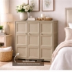 ARMADIO 3 ANTE TALPA 118X43X125 CM CON PUNTALI – MOBILE ALTO ORGANIZZAZIONE CASA PER ZONA GIORNO E INGRESSO