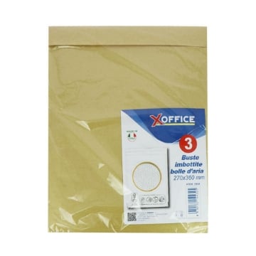 XOFFICE BUSTE IMBOTTITE BOLLE D'ARIA 27X36CM 3PZ