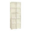 ARMADIO ANGORA 5 MODULI 79X43X203 CM – MOBILE ALTO SALVASPAZIO PER ORGANIZZAZIONE INGRESSO E ZONA GIORNO