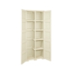 ARMADIO ANGORA 5 MODULI 79X43X203 CM – MOBILE ALTO SALVASPAZIO PER ORGANIZZAZIONE INGRESSO E ZONA GIORNO