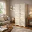 ARMADIO ANGORA 5 MODULI 79X43X203 CM – MOBILE ALTO SALVASPAZIO PER ORGANIZZAZIONE INGRESSO E ZONA GIORNO