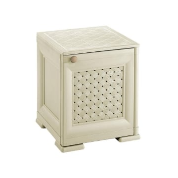 MOBILE 1 MODULO ANGORA 40X43X46 CM CON ANTA TRAFORATA – CONTENITORE COMPATTO ORGANIZZAZIONE CASA PER ZONA LIVING E INGRESSO
