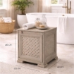 MOBILE 1 MODULO TALPA 40X43X46 CM CON ANTA TRAFORATA – CONTENITORE COMPATTO SALVASPAZIO PER ZONA LIVING E INGRESSO