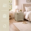 MOBILE 1 MODULO TALPA 40X43X46 CM CON ANTA TRAFORATA – CONTENITORE COMPATTO SALVASPAZIO PER ZONA LIVING E INGRESSO
