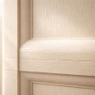 COLONNINA 4 MODULI IN PLASTICA EFFETTO LEGNO CON ANTE LISCE 40X43X164 CM – MOBILETTO ALTO MULTIUSO PER CAMERA, SALOTTO, STUDIO E HOME OFFICE
