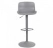 SGABELLO INNSBRUCK IN COLORE GRIGIO CON ALTEZZA REGOLABILE