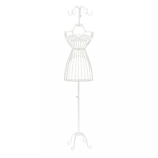 APPENDIABITI JACQUELINE IN COLORE BIANCO ANTICO 176X38X29 CM  OKX