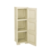 MOBILE 3 MODULI ANGORA 40X43X125 CM CON ANTE TRAFORATE – MOBILE VERTICALE SALVASPAZIO PER ORGANIZZAZIONE CASA E ZONA LIVING