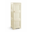 MOBILE IN PLASTICA ELEGANTE 3 MODULI ANGORA 40X43X125 CM CON ANTE EFFETTO LEGNO – CONTENITORE VERTICALE SALVASPAZIO DESIGN