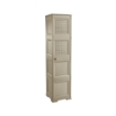 MOBILE 4 MODULI TALPA 40X43X164 CM CON 2 ANTE TRAFORATE E 2 FINITURA LEGNO – CONTENITORE VERTICALE ORGANIZZAZIONE CASA PER INGRESSO E ZONA GIORNO