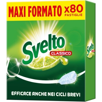 SVELTO TABS PER LAVASTOVIGLIE 80PZ - CLASSICO