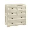 CASSETTIERA 4 CASSETTI PICCOLI, 2 GRANDICASSETTIERA 6 CASSETTI ANGORA 79X43X85,5 CM CON 4 CASSETTI PICCOLI E 2 GRANDI – MOBILE CONTENITORE SALVASPAZIO PER ORGANIZZAZIONE CASA