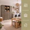 ARMADIO 4 ANTE WENGÉ 157X43X164 CM CON 4 RIPIANI – MOBILE ALTO SALVASPAZIO PER ORGANIZZAZIONE CASA E INGRESSO