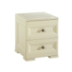 COMODINO 2 CASSETTI ANGORA 40X43X46 CM – COMODINO MODERNO SALVASPAZIO PER CAMERA DA LETTO E ZONA LIVING