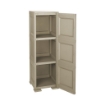 MOBILE 3 MODULI TALPA 40X43X125 CM CON ANTE TRAFORATE – CONTENITORE VERTICALE ORGANIZZAZIONE CASA PER INGRESSO E ZONA GIORNO
