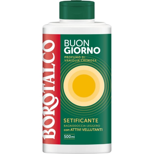 BOROTALCO BUONGIORNO BAGNODOCCIA SETIFICANTE PROFUMO VANIGLIA CREMOSA 500ML