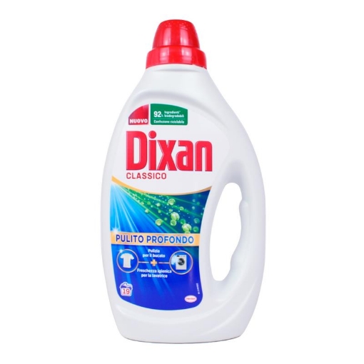 DIXAN DETERSIVO LIQUIDO PER LAVATRICE BUCATO 19 LAVAGGI - CLASSICO