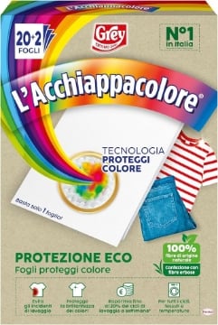 GREY L'ACCHIPPACOLORE PROTEGGI COLORE 22 FOGLI