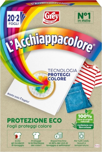 GREY L'ACCHIPPACOLORE PROTEGGI COLORE 22 FOGLI