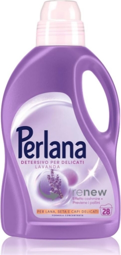 PERLANA DETERSIVO LIQUIDO LAVATRICE PER CAPI DELICATI FRAGRANZA LAVANDA 28 LAVAGGI