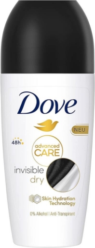 DOVE ADVANCED CARE DEODORANTE ROLL-ON INVISIBLE DRY 48H 50ML