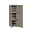 MOBILE PORTABOTTIGLIE 27 BOTTIGLIE WENGÉ 40X43X125 CM – CANTINETTA VERTICALE SALVASPAZIO PER SOGGIORNO E ZONA PRANZO