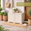 ARMADIO BASSO ANGORA 79X43X46 CM CON ANTA EFFETTO LEGNO – MOBILE COMPATTO PER ZONA LIVING E ORGANIZZAZIONE SPAZI