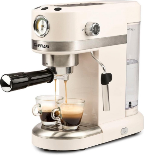 FERRARI G3 AMARCORD MACCHINA PER CAFFÈ ESPRESSO POLVEREE CIALDE VAPORIZZATORE PER CAPPUCCINO15 BAR 1350W VINTAGE G10168 