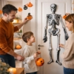 SCHELETRO HALLOWEEN DA APPENDERE CM.130 