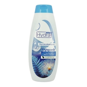 HYDRA VIVA+ DOCCIA SHAMPOO RINFRESCANTE CON ESTRATTI DI FELCE E ZENZERO 500ML
