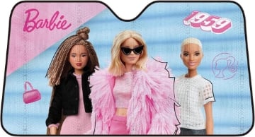 PARASOLE AUTO BARBIE 130X70 CM – PROTEZIONE SOLE PARABREZZA BAMBINI