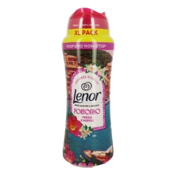 LENOR UNSTOPPABLES PROFUMO PER IL BUCATO PRTOFINO - FRESIA E NEROLI 465GR