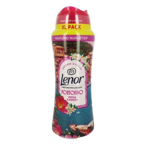 LENOR UNSTOPPABLES PROFUMO PER IL BUCATO PRTOFINO - FRESIA E NEROLI 465GR