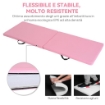 TAPPETINO DA GINNASTICA PIEGHEVOLE, MATERASSINO FITNESS SPESSO 5 CM E ANTISCIVOLO, 180X60X5 CM, ROSA