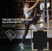 BOX JUMP PLIOMETRICO A 3 ALTEZZE IN LEGNO ANTISCIVOLO 40,5X35,5X30,5H CM NERO