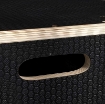 BOX JUMP PLIOMETRICO A 3 ALTEZZE IN LEGNO ANTISCIVOLO 40,5X35,5X30,5H CM NERO