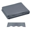 TELO DI RICAMBIO TENDA PARASOLE RETRATTILE 3X2.5M IN POLIESTERE ANTI UV 50+, GIARDINO, GRIGIO