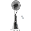 VENTILATORE A NEBULIZZAZIONE DA 3L A 3 MODALITÀ E 3 VELOCITÀ IN PLASTICA E METALLO 50X40X125 CM BIANCO E NERO