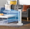 VENTILATORE A COLONNA CON TELECOMANDO E 3 VELOCITÀ, TIMER 15 ORE, OSCILLAZIONE E MODALITÀ NOTTE, BIANCO