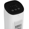 VENTILATORE A COLONNA CON TELECOMANDO E 3 VELOCITÀ, TIMER 15 ORE, OSCILLAZIONE E MODALITÀ NOTTE, BIANCO