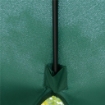 OMBRELLONE ROTONDO INCLINABILE CON MANOVELLA IN ALLUMINIO METALLO E POLIESTERE Ø 266X248.5 CM VERDE