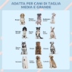 CASETTA PER CANI IN PP IMPERMEABILE CON TETTO INCLINATO E PORTA DI INGRESSO, 84.2X98.2X82 CM, GRIGIO