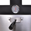 FORNO PER PIZZA BARBECUE A CARBONELLA IN ACCIAIO INOX 50 X 36 X 160 CM