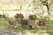 FIORIERA BRIK KIT 5 VASI IRRIGAZIONE VASI COMUNICANTI 59X23X27 (X5PZ) COLORE TORTORA
