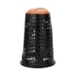 BAMA PATTUMIERA VARIO TRESPOLO PORTASACCO DA GIARDINO 110 LT NERO-ARANCIO