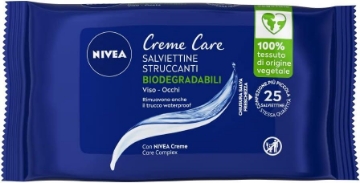 SALVIETTE STRUCCANTI NIVEA 25PZ CREME CARE VISO E OCCHI 