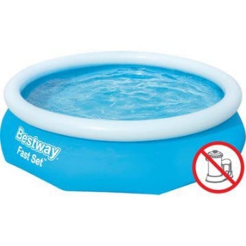 BESTWAY FAST SET PISCINA GONFIABILE FUORI TERRA CON POMPA E FILTRO  305X76 CM