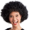 PARRUCCA CARNEVALE AFRO NERA UNISEX TAGLIA UNICA