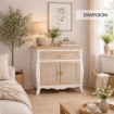 MOBILE CHARM CON CASSETTO E 2 ANTE 65 X 34 X 77 CM COLORE BIANCO E CREMA